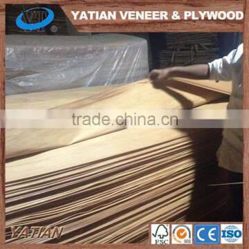 Rotary cut 0.28-0.30mm furniture water gum veneer