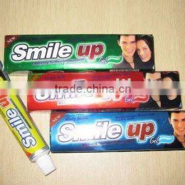 70g Smile up gel toothpaste with shine box