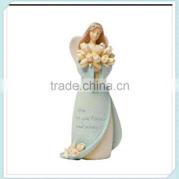 Mini angel craft figurine statue