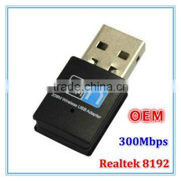 Realtek 8192CU mini 300Mbps Usb 2.0 Network Interface Card WiFi Lan Adapter 802.11n/b/g