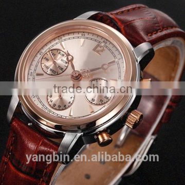 Yangbin hot sale oem water resistant 30m personalized watch