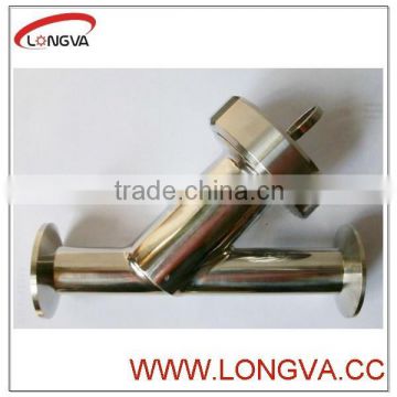 sanitary triclamp y type strainer made in china