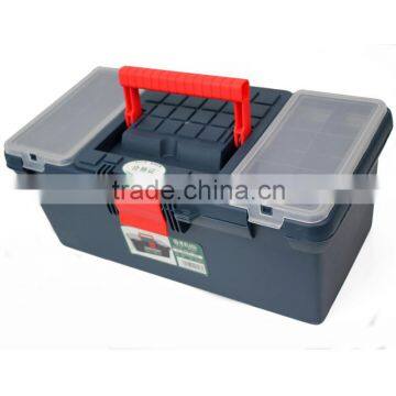 LAOA 12.5 Inch Hardware Economic Tool Case With Components Accessories Grids photo-2