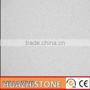flash crystal white artificial marble slab composite stone