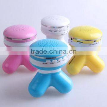 Made in China and good quality vibration massager body massager with bluetooth speaker