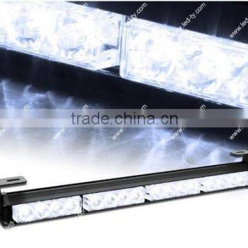 18" Emergency Warning Traffic Advisor Vehicle Strobe Light Bar - White