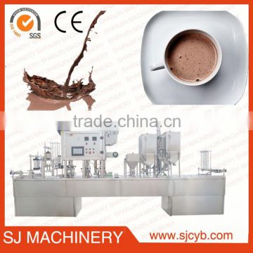 Full Automatic High Speed Jelly Juice Chocolate Filling and Sealing Machine/Jelly Cup Filling Sealing Machine