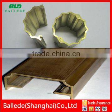 Extruded Golden Decorative Brass Strip Pillar Decoration photo-5