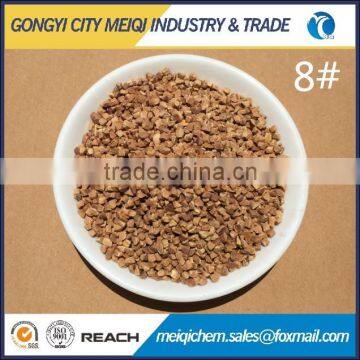 Walnut shell based abrasive or walnut shell flour