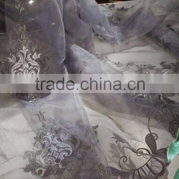 Top quality Cheapest linen embroidery windows curtain