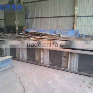 Weld steel structure frame for plant/warehouse