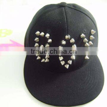 New Hip Hop Acrylic letter rivets adjustable Baseball Snapback Caps Dancer hats