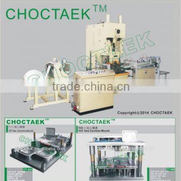 Aluminium foil container production line in cooking equipment