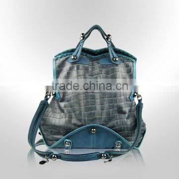 1771 2014 Fashion Trends Tote Bags,Genuine Leather Shoulder Tote Handbag,Crocodile Handbags for lady