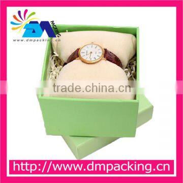 Customized green printed cardboard Watch Box