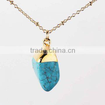 High Quality Elegant Natural Crystal Stone Necklace Fro Wholesaler