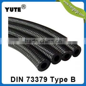 din73379 2b yute using gasoline nbr ts 16949 cotton external braided fuel hose