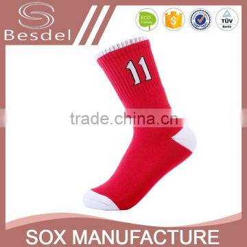 Cheap Designer Hot Sale Cotton Football Socks photo-1