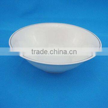 Daily use white porcelain bowls for hotel,porcelain soup bowls,ceramic bowls