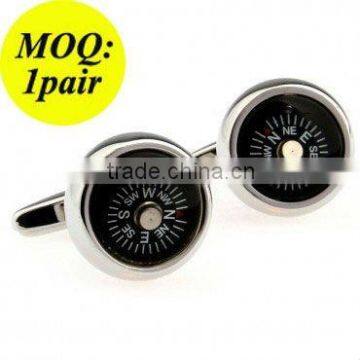 Men's Stainless Steel Compass Cufflink Wholesale & Retail