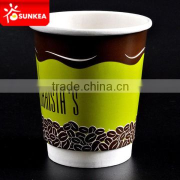 Double layer Paper cups with logo