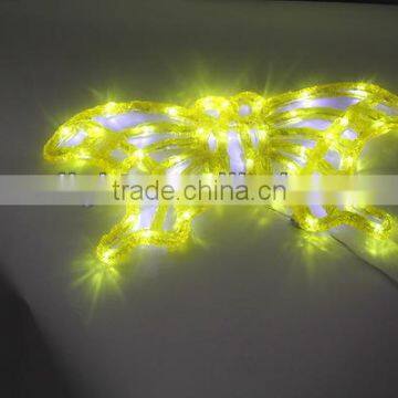 LED chritmas acrylic butterfly decoration light