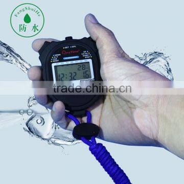 Electronic digital multi-functional waterproof stopwatch