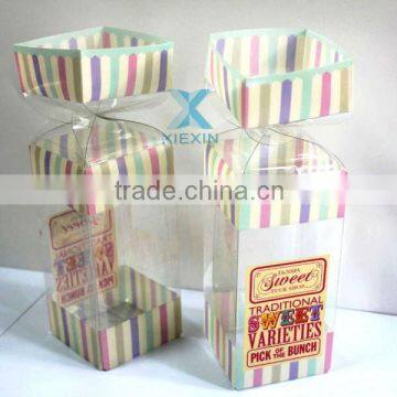 hot sale clear walnut pet packaging box