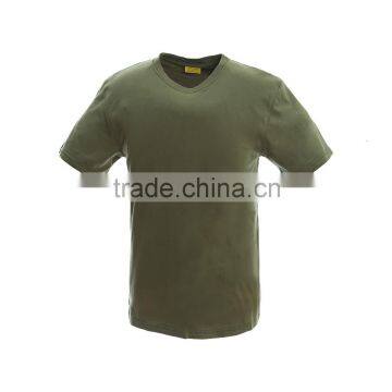 100% cotton olive green short sleeve mens camo t shirts