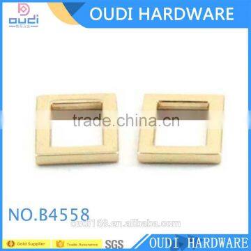 Zinc Alloy Mini Size Slider Buckles For Handbag Metal Square Ring