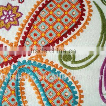 Polyester embroidery fabric