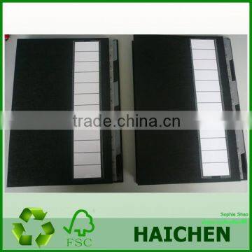 manufacturer price pp index card for file folder with end tab