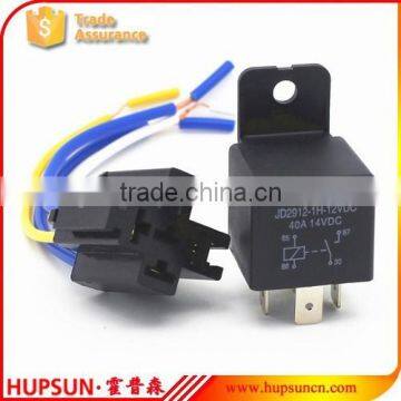 HUPSUN Auto Relay Base, 5PIN 12V 40A Relay Base photo-5