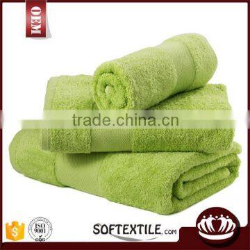 wholesale super absorbent comfortable double sided towel