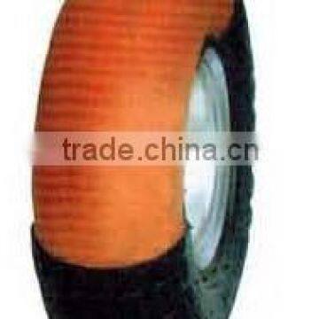 PU-1018 16"x4.00-8 SUPER Quality Cheaper Price BLUE Colour MADE IN CHINA PU Wheels photo-6