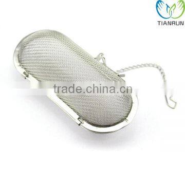 New Design Popular Stainless Steel Capsule shape Tea Infuser