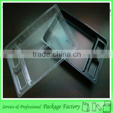 Transparent plastic custom mobile battery blister packaging