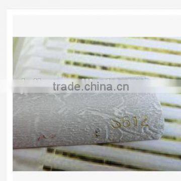 25mm Pvc Blind S Shape Slat With Emboss Flower/roller Blind photo-3