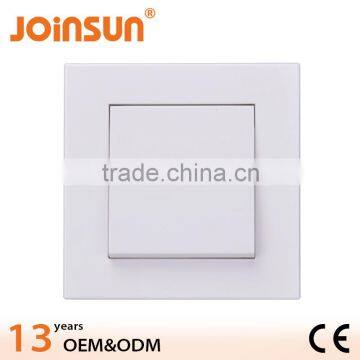 2016 Best Selling Products european style 1 gang 1 way 16A thin electric wall switch