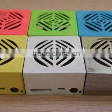 hot aluminum alloy mini digital sound box speaker