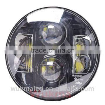 2015 Newest Emark 7inch Round High/low Beam Headlight for Jeep Wrangler CJ TJ JK Harley Hummer Landrover photo-3