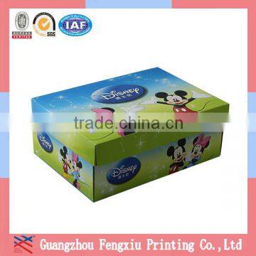 Art Color Printing Unique Carton Kids Baby Paper Shoe Box photo-2