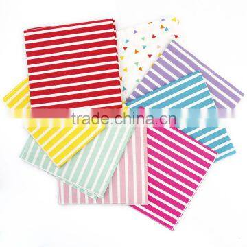 Printed wavelike pattern white dot grid fashion design Napkin paper 2ply virgin wood pulp