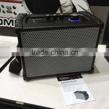 Protable Plastic Speaker PA System Disco Light USB Port for Charging Multifunctional Outdoor Bluetooth Speaker photo-2