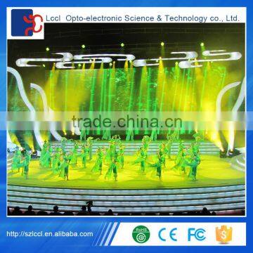 high resolution full color indoor large stage background led display big screen