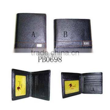 China Supplier Leather Fashion Latest Leather Purse wallet men european men wallet