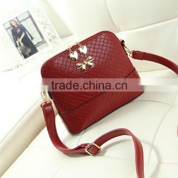 hard shell bag in hand lady leather handbag korea fashion ladies handbag