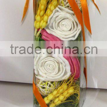 Potpourri And Dried Flower In Rectangular PVC Box