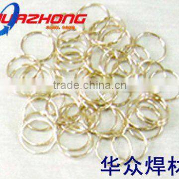 SILVER BRAZING ALLOY SILVER SOLDER RING COPPER ALLOY SILVER WELDING RINGS BAG-7 MANUFACTURER