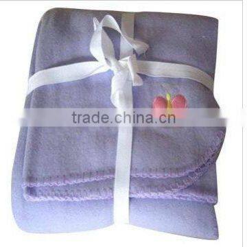 100% polyester coral fleece baby blanket